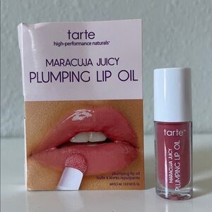 $4🌺  TARTE Maracuja Juicy Lip Plumping Oil with Hyaluronic Acid